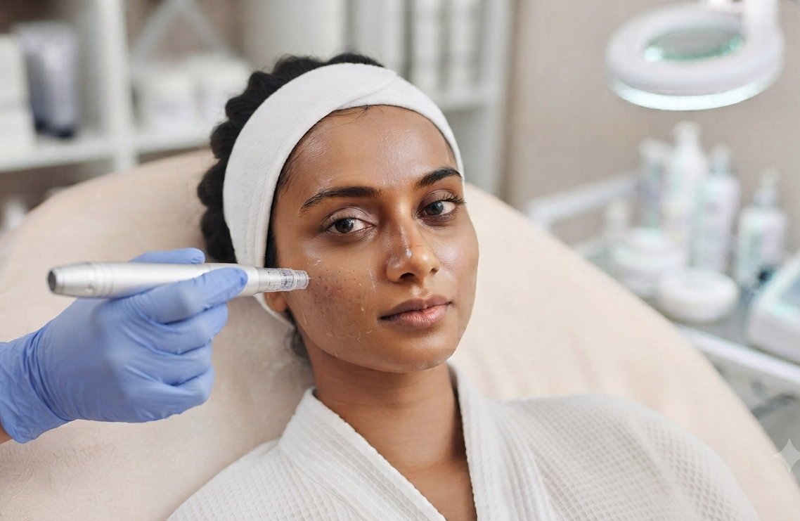 Acne Scar Microneedling